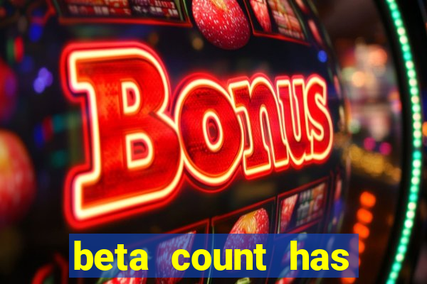 beta count has changed pt br